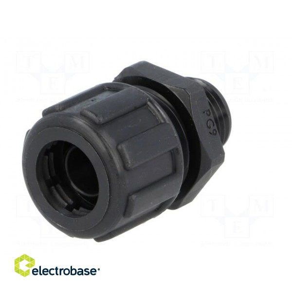 Straight terminal connector | Thread: PG,outside | polyamide | IP65 image 2