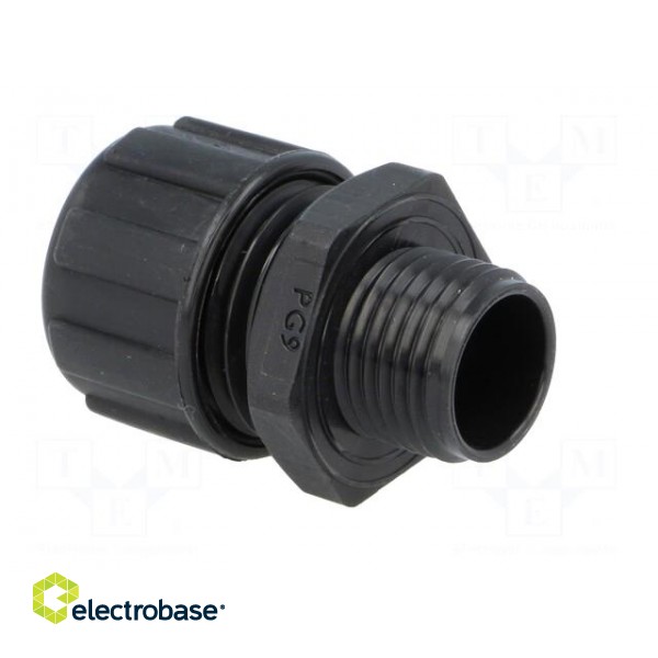 Straight terminal connector | Thread: PG,outside | polyamide | IP65 фото 4