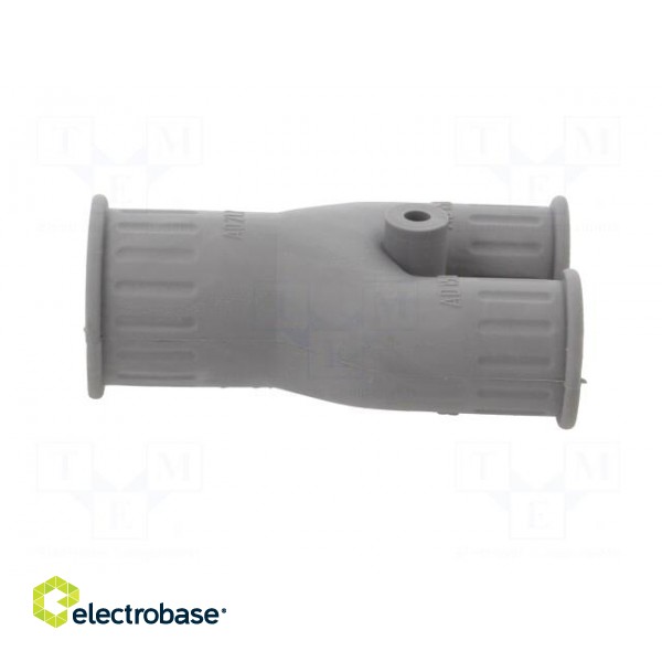 Y-connector | elastomer thermoplastic TPE | -40÷115°C | IP66 | grey image 3