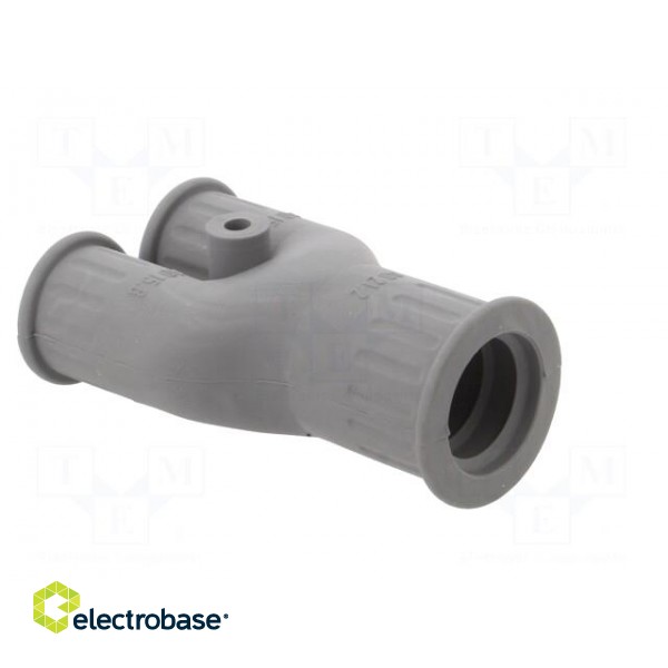Y-connector | elastomer thermoplastic TPE | -40÷115°C | IP66 | grey image 8