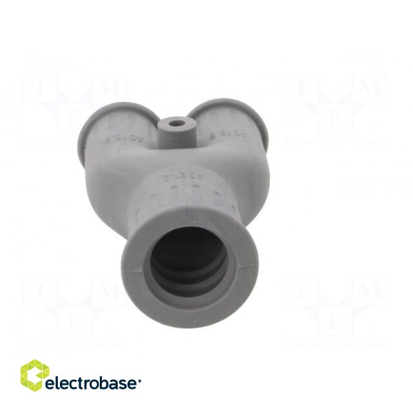 Y-connector | elastomer thermoplastic TPE | -40÷115°C | IP66 | grey image 9