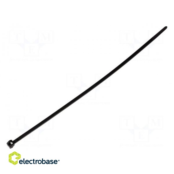 Cable tie | externally serrated | L: 200mm | W: 3.4mm | polyamide | 135N