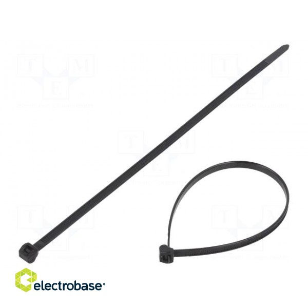 Cable tie | externally serrated | L: 200mm | W: 4.6mm | polyamide | 225N
