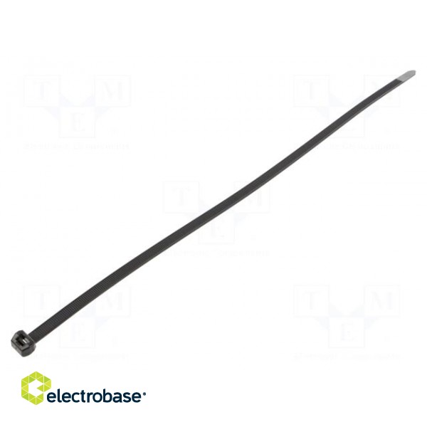 Cable tie | externally serrated | L: 385mm | W: 7.6mm | polyamide | 535N