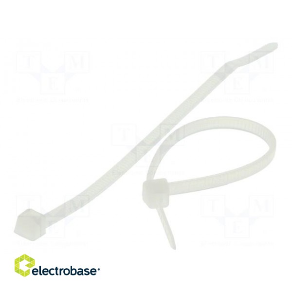 Cable tie | L: 1.22m | W: 9mm | polyamide | 800N | natural | Ømax: 375.5mm
