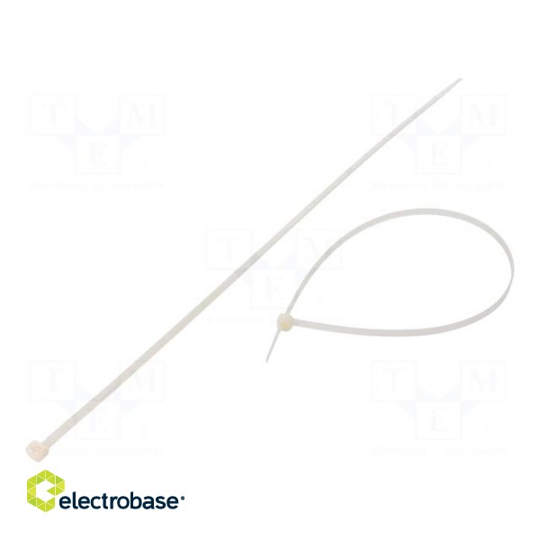 Cable tie | L: 368mm | W: 4.8mm | polyamide | 215.5N | natural