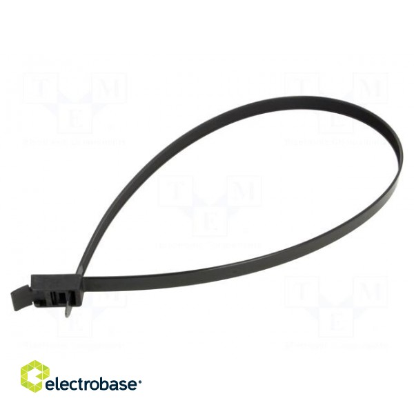 Cable tie | multi use | L: 752mm | W: 13mm | polyamide | 888N | black