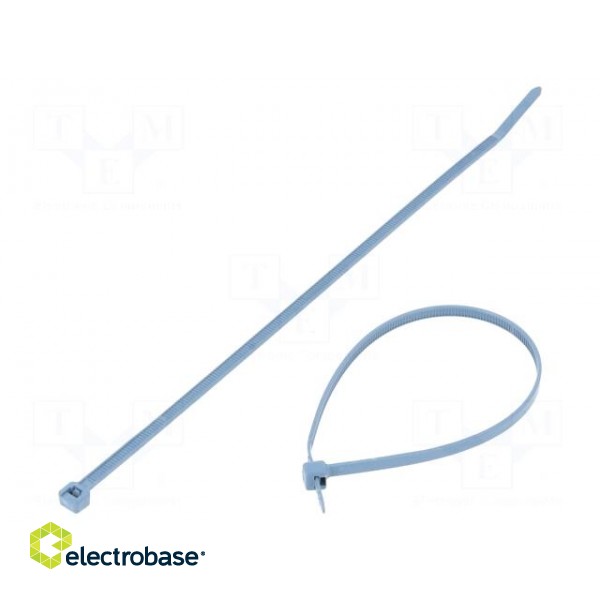 Cable tie | with metal | L: 203mm | W: 3.4mm | polyamide | 133N | -40÷85°C