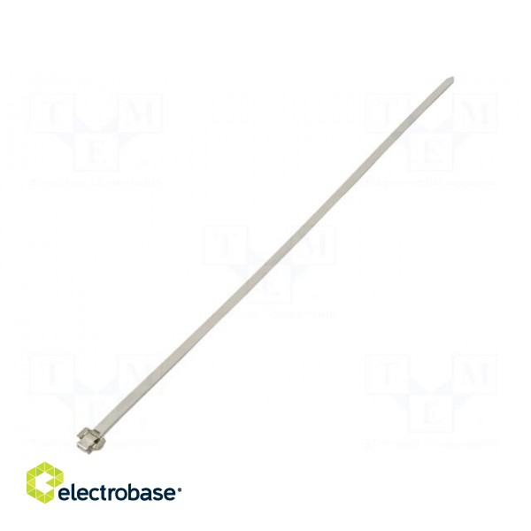 Cable tie | L: 1000mm | W: 15.85mm | acid resistant steel AISI 316