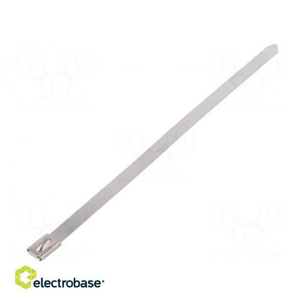 Cable tie | L: 200mm | W: 7.9mm | acid resistant steel AISI 316