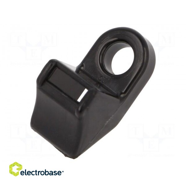 Holder | screw | black | cable ties image 1