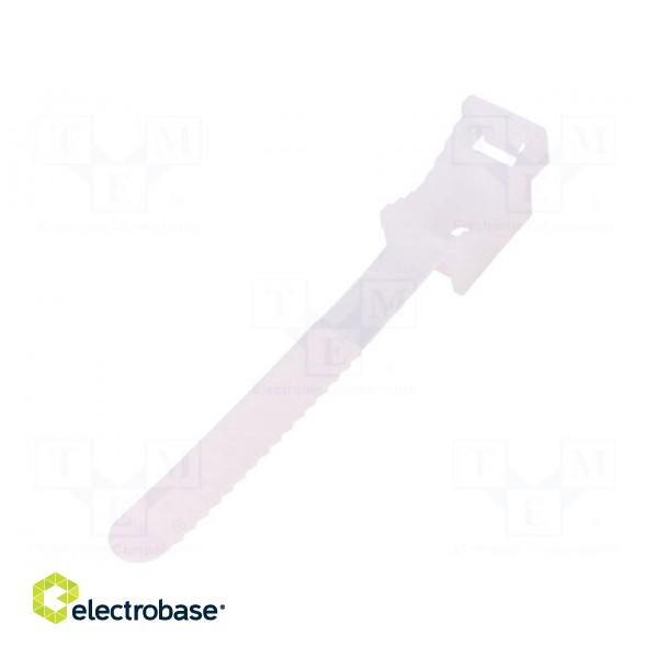 Cable strap clip | white | L: 100mm | 25pcs | Man.series: UP-30 | Ø: 30mm image 3