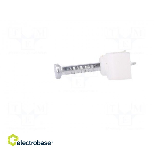 Holder | white | Application: OMYp 2x0,5,for flat cable | 25pcs. image 3