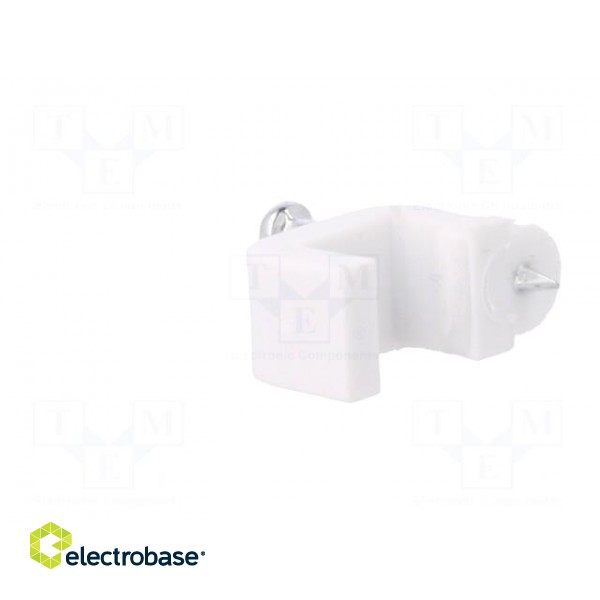 Holder | white | Application: YDYp 2x1,5,for flat cable | 100pcs. image 4