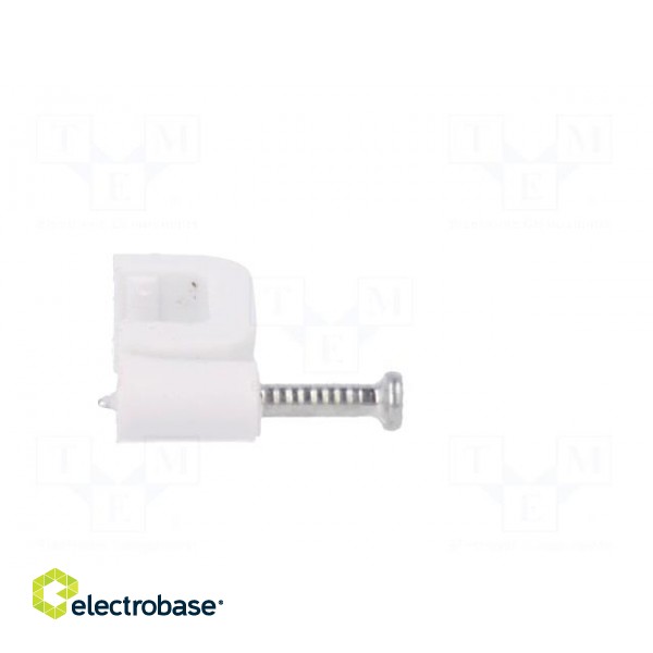 Holder | white | Application: YDYp 2x1,5,for flat cable | 25pcs. image 7