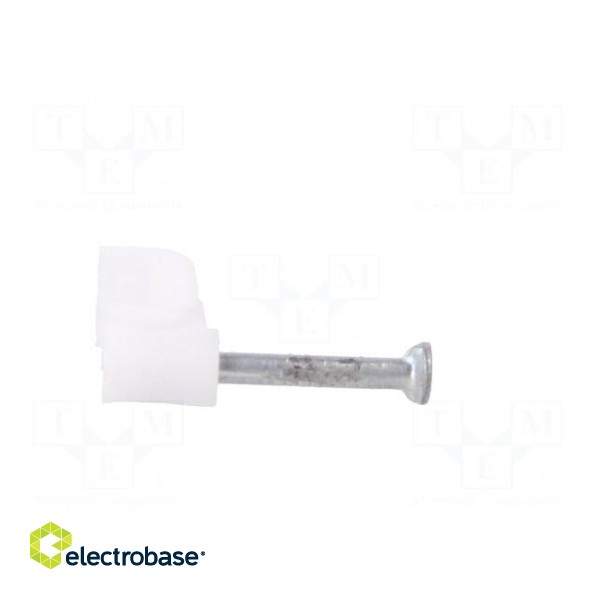 Holder | white | Application: YDYp 3x1,for flat cable | 100pcs. image 7