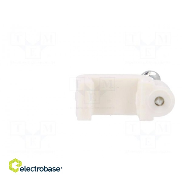 Holder | white | Application: YDYp 3x1,for flat cable | 25pcs. image 5