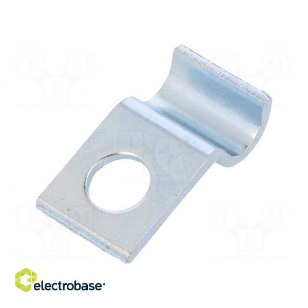 Screw mounted clamp | ØBundle : 6mm | Ømount.hole: 6mm | W: 12mm image 2