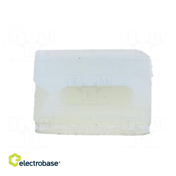 Self-adhesive cable holder | polyamide | natural | UL94V-2 paveikslėlis 3