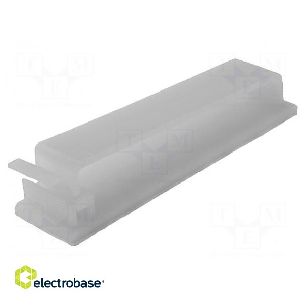 Self-adhesive cable holder | polyamide | natural | UL94V-2