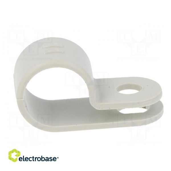 Fixing clamp | Cable P-clips | ØBundle : 11mm | W: 10mm | polyamide фото 7