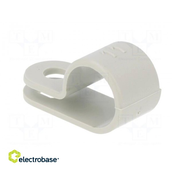 Fixing clamp | Cable P-clips | ØBundle : 11mm | W: 10mm | polyamide фото 4