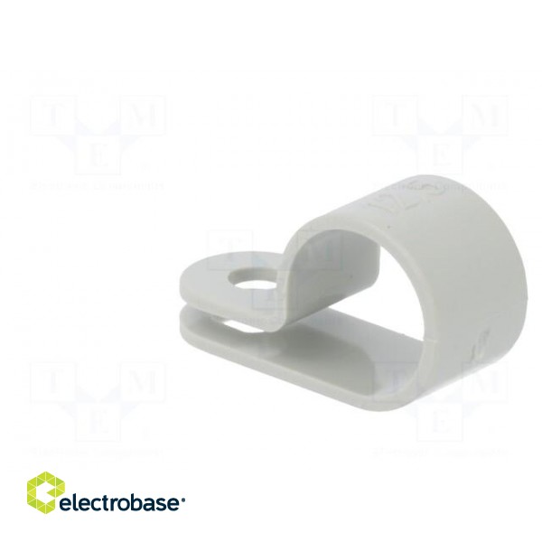 Fixing clamp | Cable P-clips | ØBundle : 12.5mm | W: 10mm | polyamide фото 4