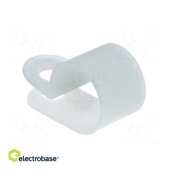 Fixing clamp | Cable P-clips | ØBundle : 13.3mm | polyamide | natural image 4