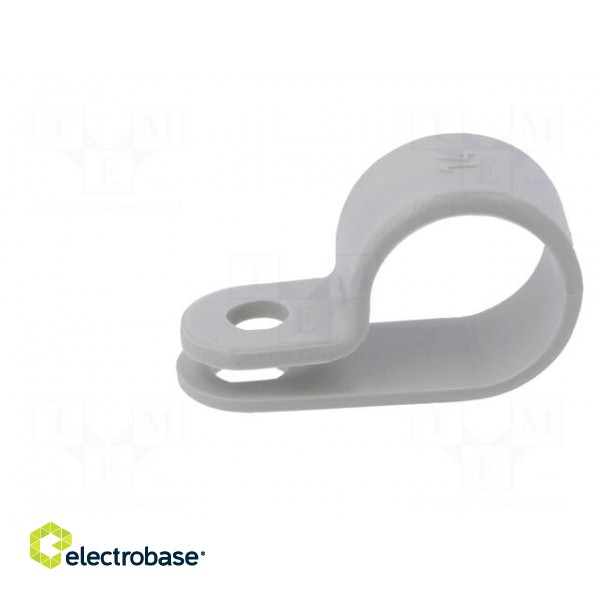 Fixing clamp | Cable P-clips | ØBundle : 14mm | W: 10mm | polyamide image 3
