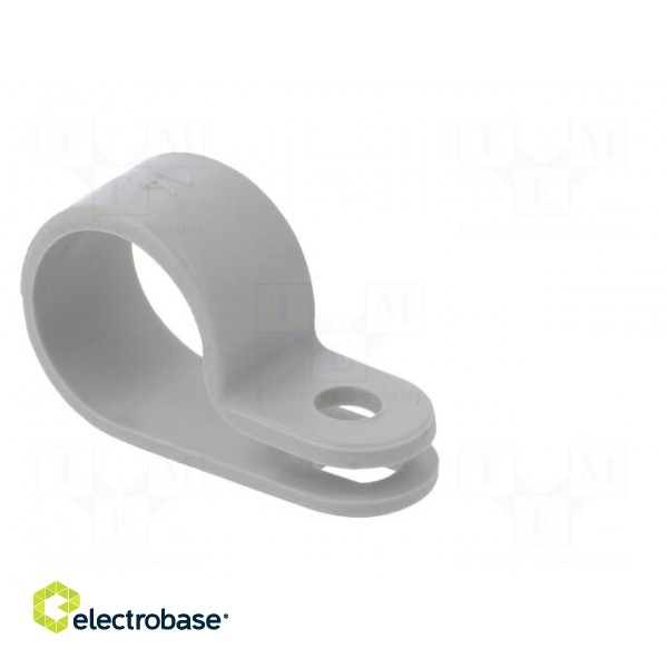 Fixing clamp | Cable P-clips | ØBundle : 14mm | W: 10mm | polyamide image 8