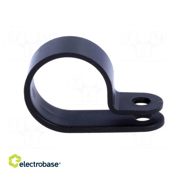 Fixing clamp | Cable P-clips | ØBundle : 17.5mm | W: 10mm | polyamide image 7
