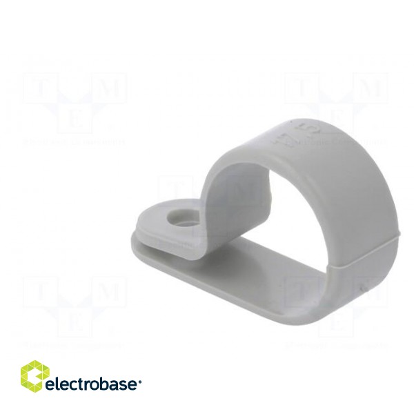 Fixing clamp | Cable P-clips | ØBundle : 17.5mm | W: 10mm | polyamide image 4