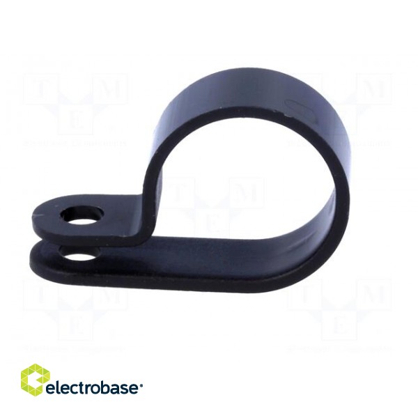 Fixing clamp | Cable P-clips | ØBundle : 17.5mm | W: 10mm | polyamide image 3