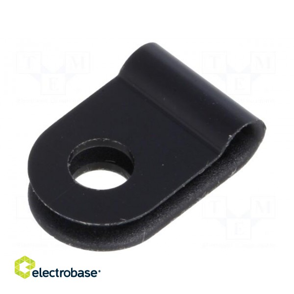 Fixing clamp | Cable P-clips | ØBundle : 3.2mm | W: 10mm | polyamide
