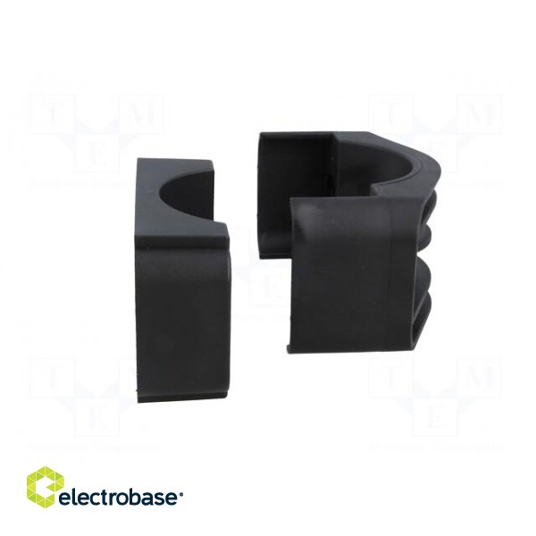 Fixing clamp | Cable P-clips | ØBundle : 47÷73mm | polyamide | black image 6