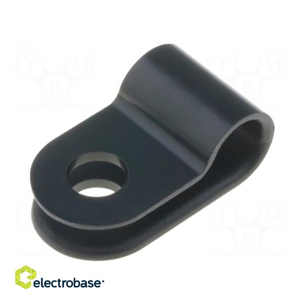 Fixing clamp | Cable P-clips | ØBundle : 5mm | W: 10mm | polyamide
