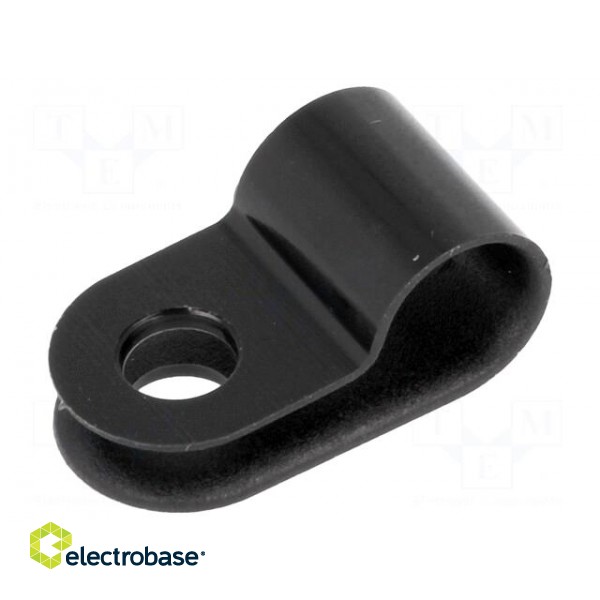 Fixing clamp | Cable P-clips | ØBundle : 6.5mm | W: 10mm | polyamide