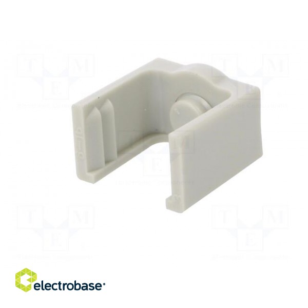 Fixing clamp | Cable P-clips | ØBundle : 6÷16mm | W: 18mm | light grey image 2