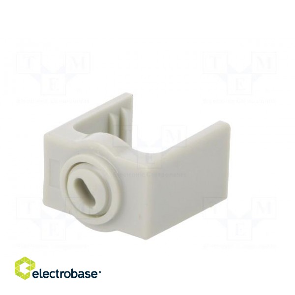 Fixing clamp | Cable P-clips | ØBundle : 6÷16mm | W: 18mm | light grey image 6