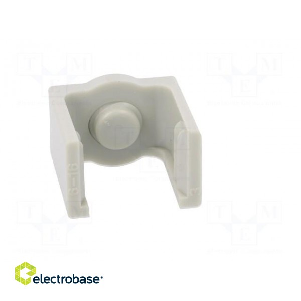 Fixing clamp | Cable P-clips | ØBundle : 6÷16mm | W: 18mm | light grey image 9