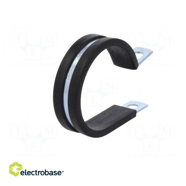 Fixing clamp | ØBundle : 41÷44.5mm | W: 13mm | steel | SL | W1 | DIN 3016 image 6