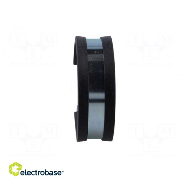 Fixing clamp | ØBundle : 55mm | W: 20mm | steel | Cover material: EPDM фото 5