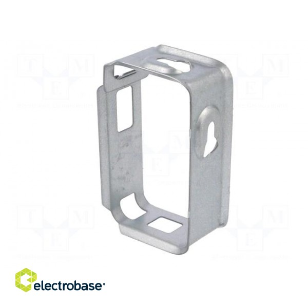Holder | Cable P-clips | W: 33mm | steel | L: 50mm | H: 85mm image 4