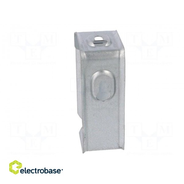 Holder | W: 33mm | steel | L: 50mm | H: 85mm | Application: Cable P-clips image 5
