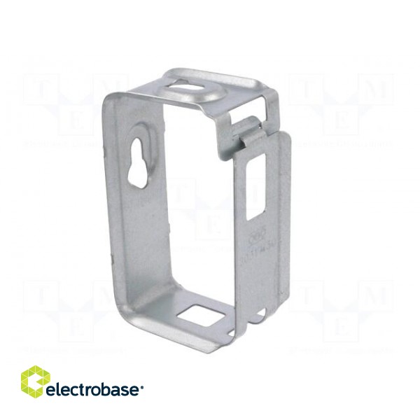 Holder | Cable P-clips | W: 33mm | steel | L: 50mm | H: 85mm image 8