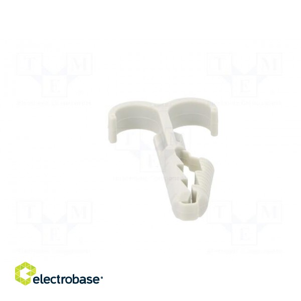 Holder | Cable P-clips,for braids,protective tubes | light grey image 5
