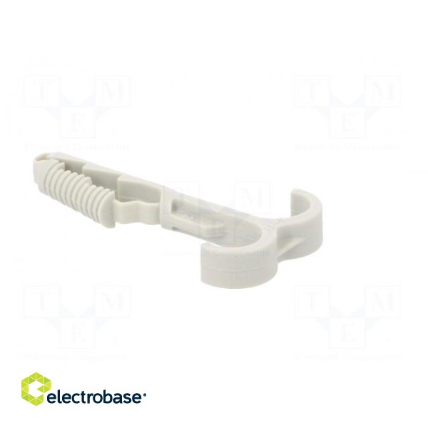 Holder | Cable P-clips,for braids,protective tubes | light grey image 8