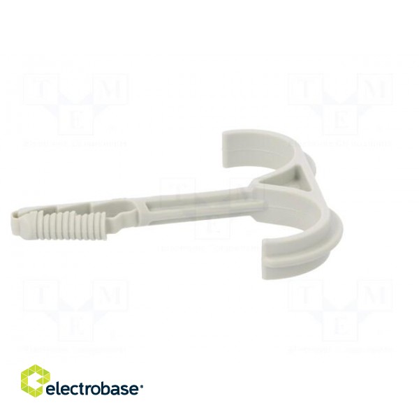 Holder | Cable P-clips,for braids,protective tubes | light grey image 7