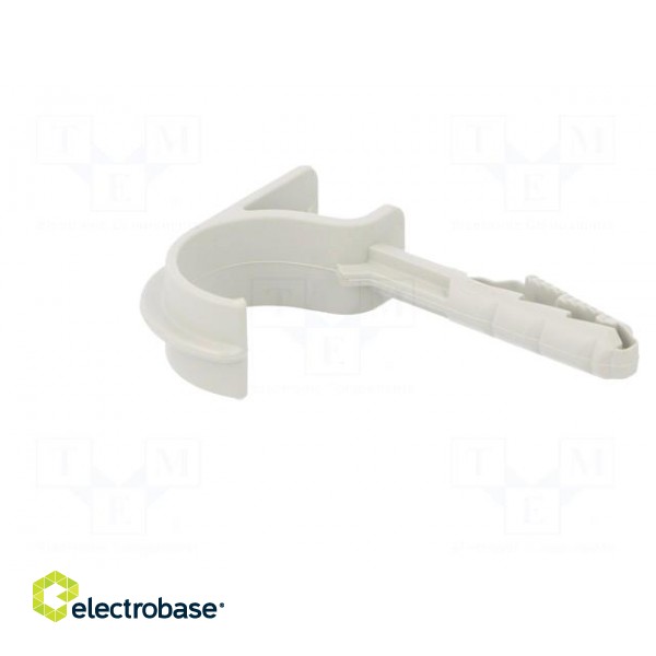 Holder | Cable P-clips,for braids,protective tubes | light grey image 4