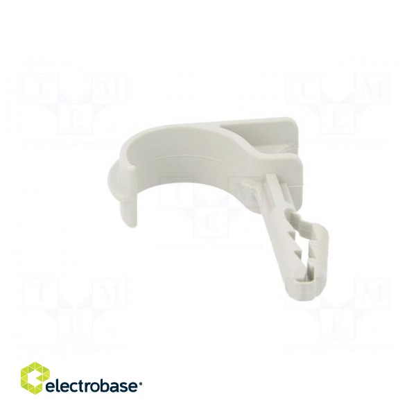Holder | Cable P-clips,for braids,protective tubes | light grey image 5